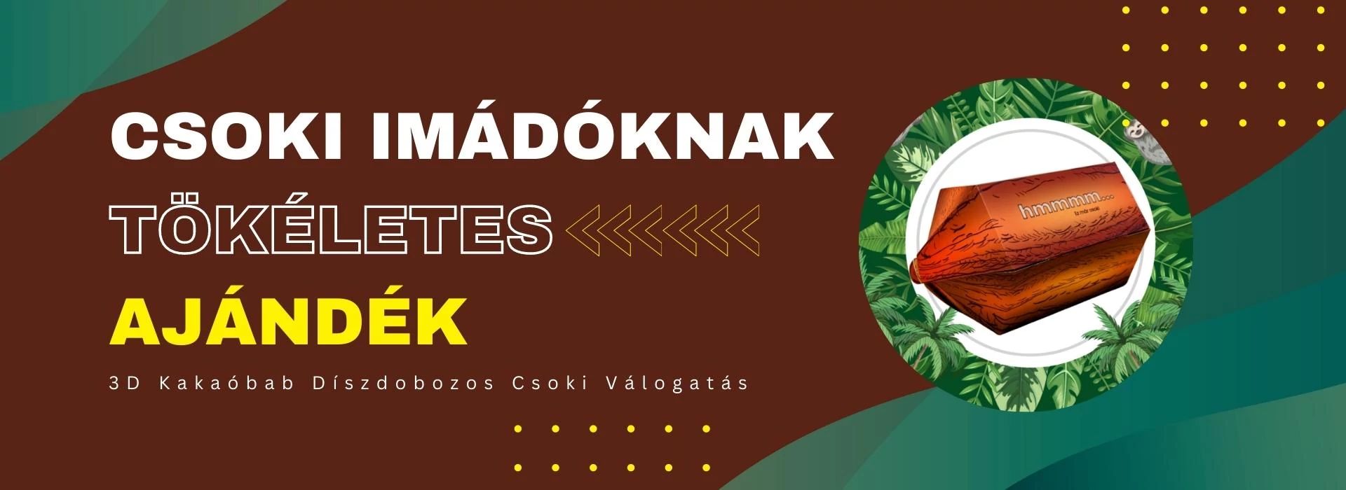 3D Kakaóbab | Díszdobozos Csoki Válogatás